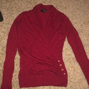 Women’s The Limited faux wrap sweater
